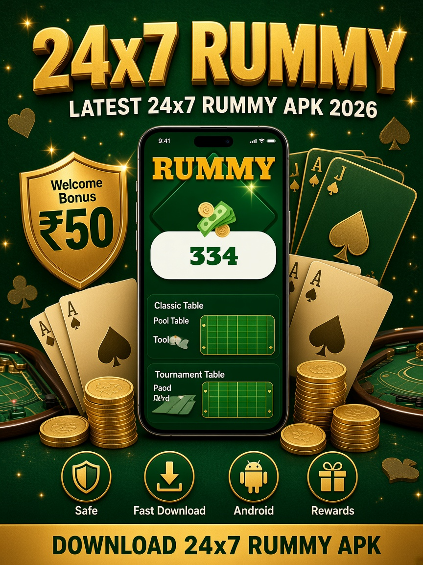 24x7 Rummy app screenshot 1