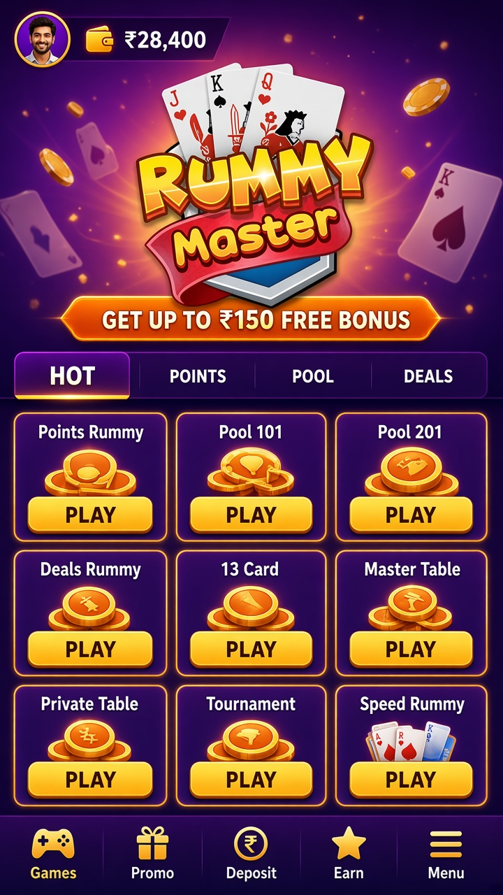 Rummy Master app screenshot 2
