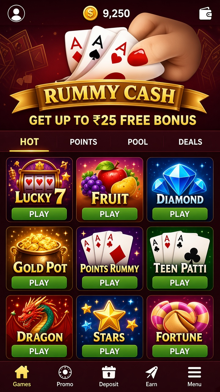 Rummy Cash app screenshot 2