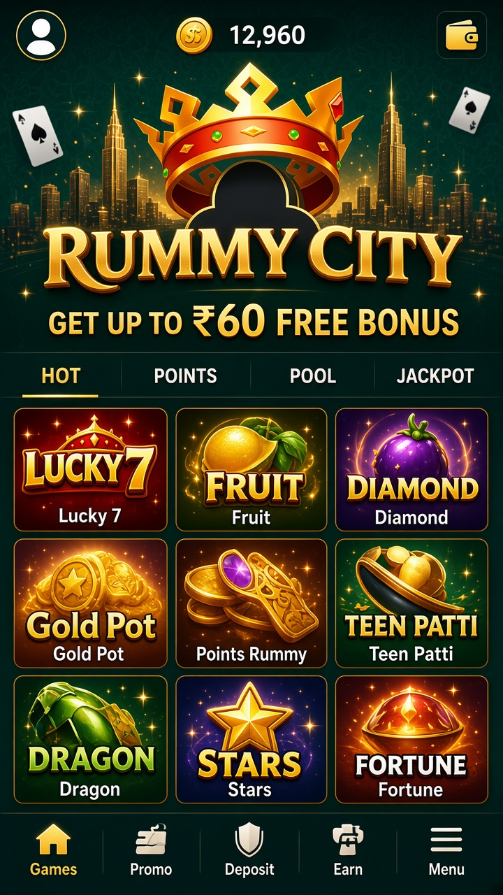 Rummy City app screenshot 2