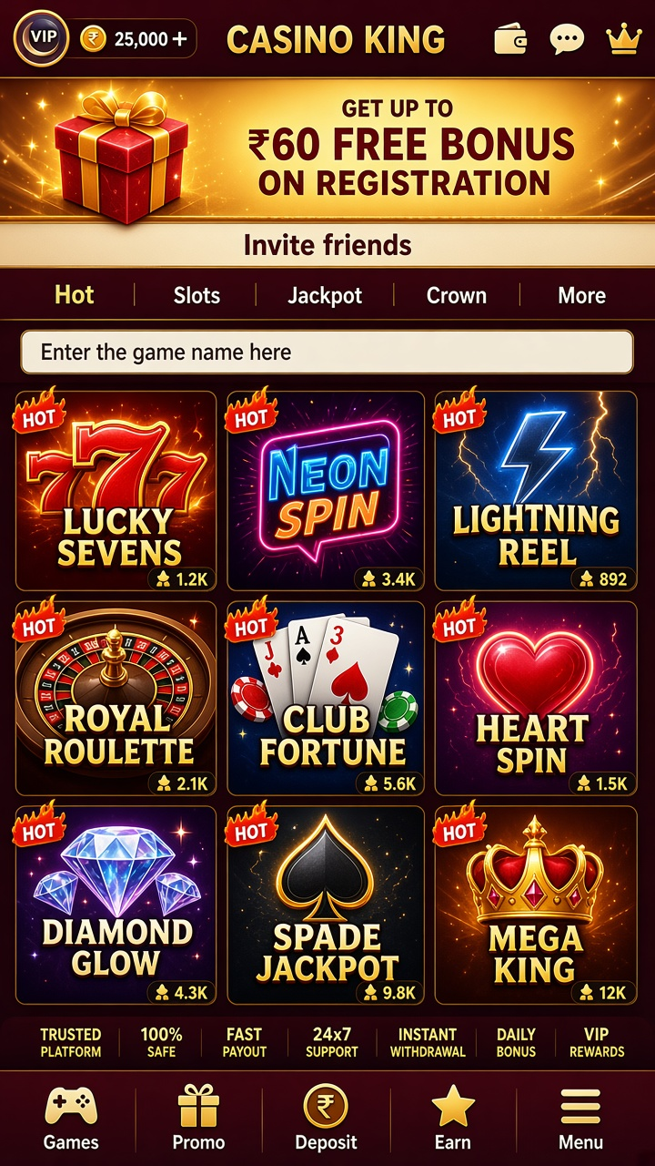 Casino King app screenshot 2