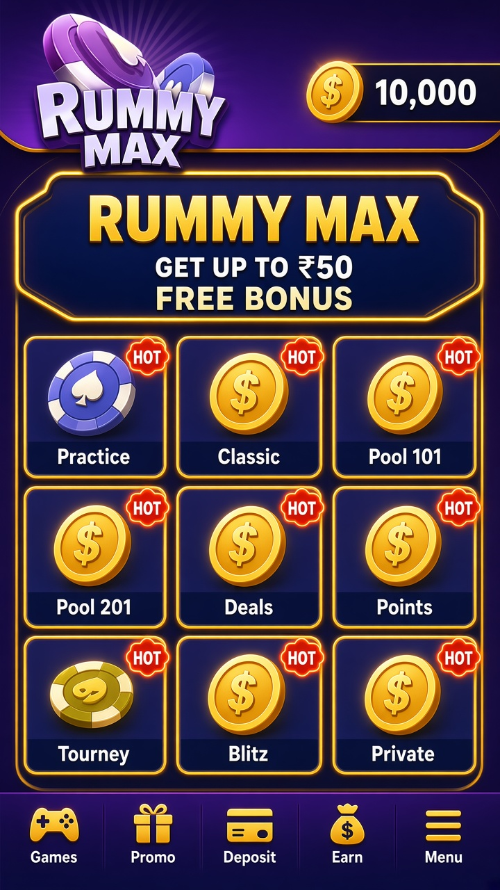 Rummy Max app screenshot 2