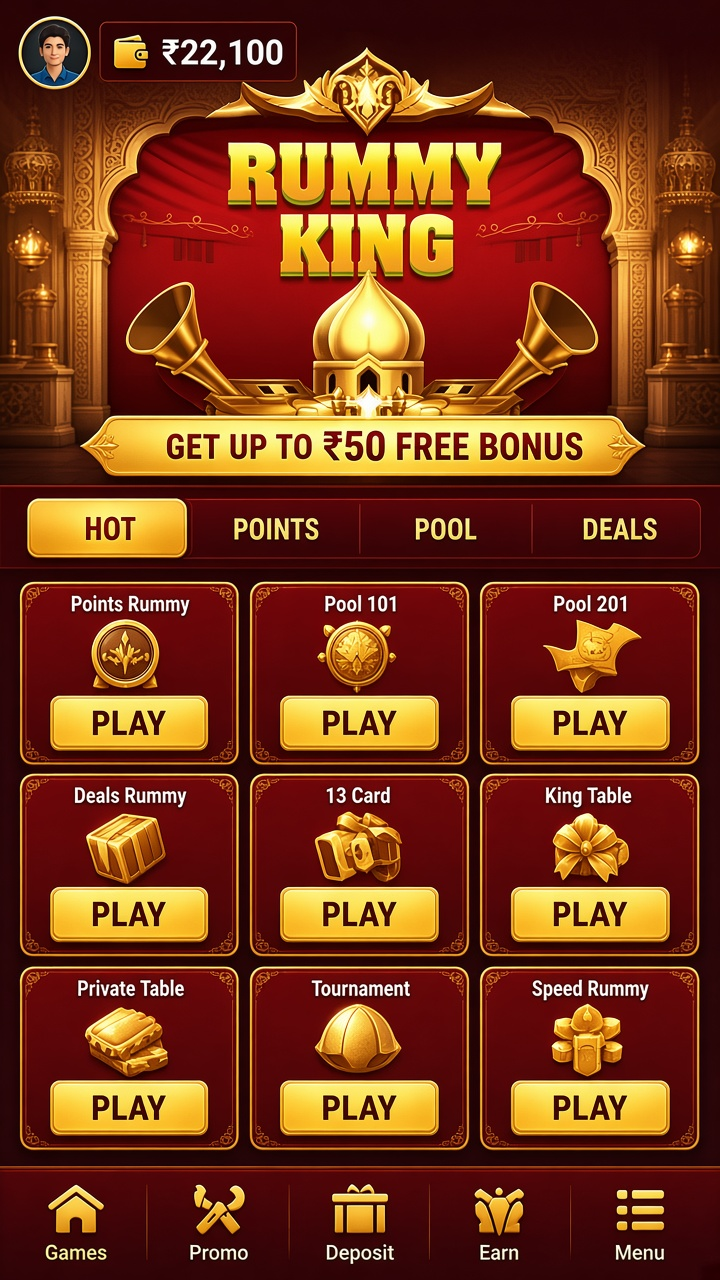 Rummy King app screenshot 2