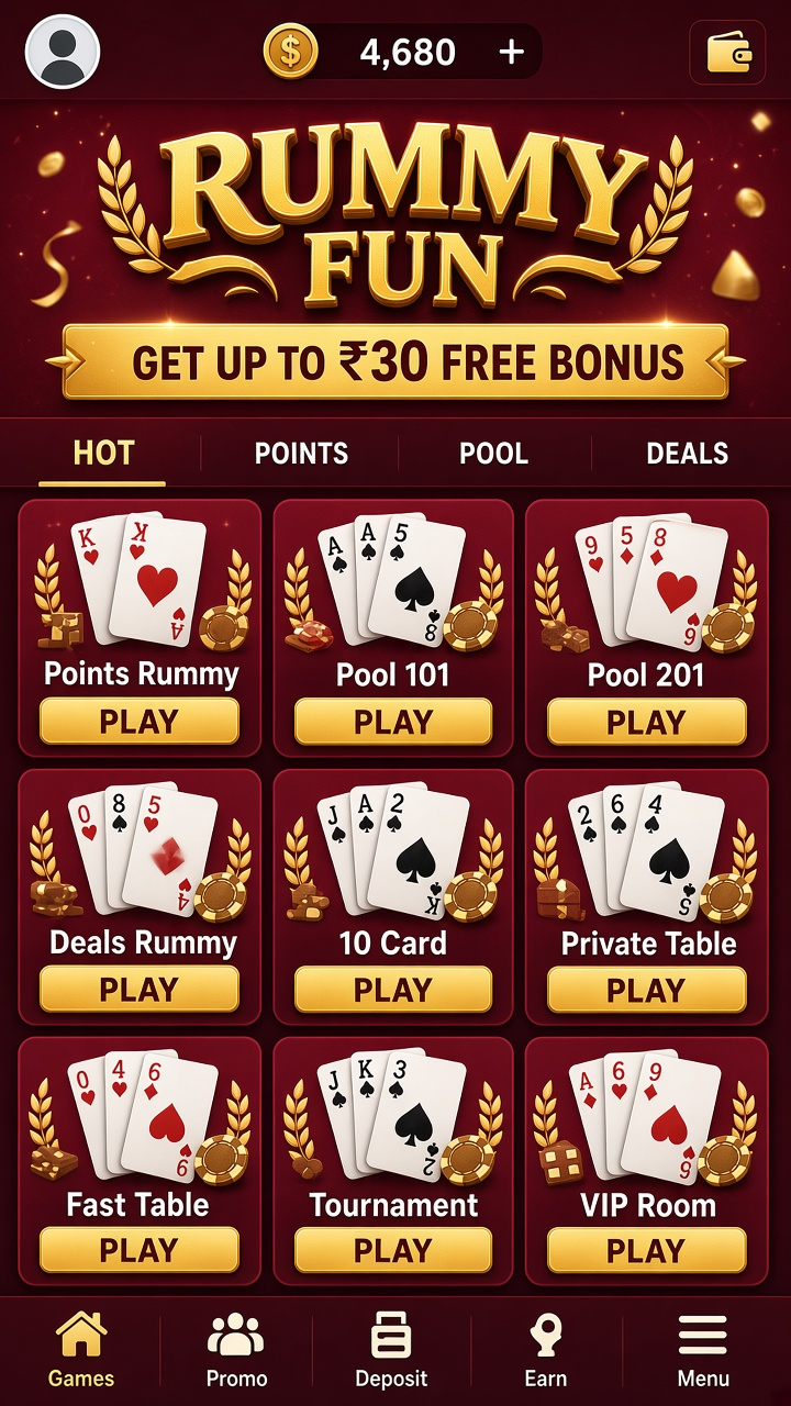 Rummy Fun app screenshot 2