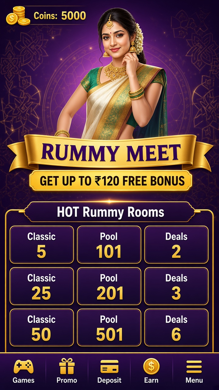 Rummy Meet app screenshot 2