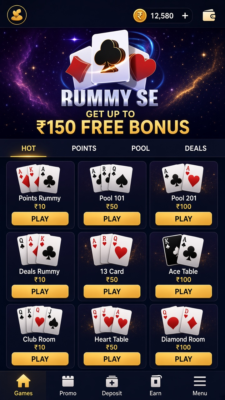 Rummy SE app screenshot 2