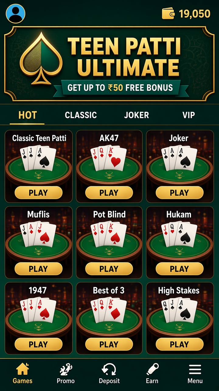 Teen Patti Ultimate app screenshot 2