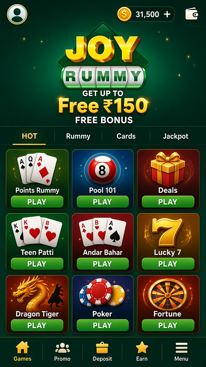 Joy Rummy app screenshot 2