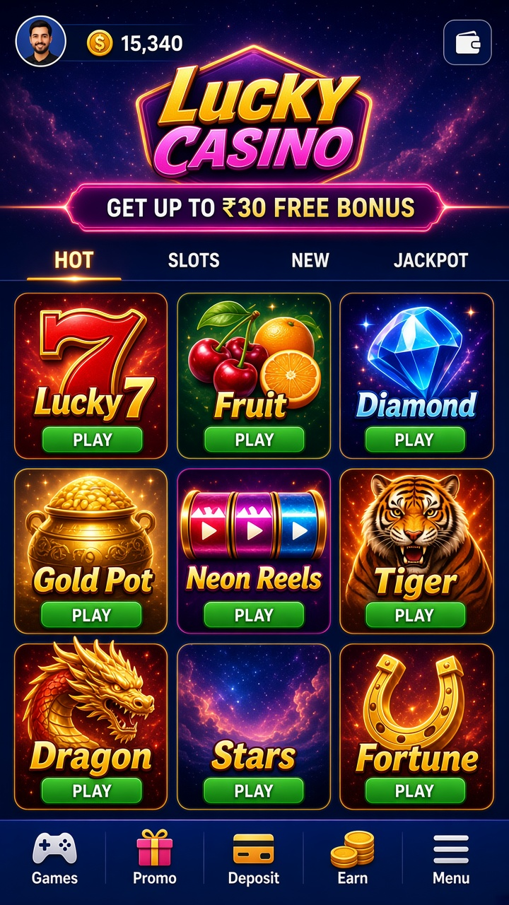 Lucky Casino app screenshot 2