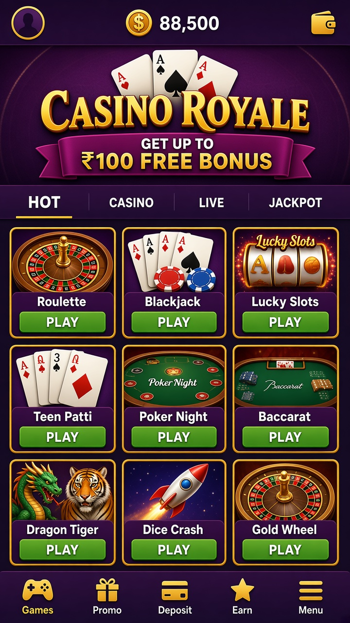 Casino Royale app screenshot 2