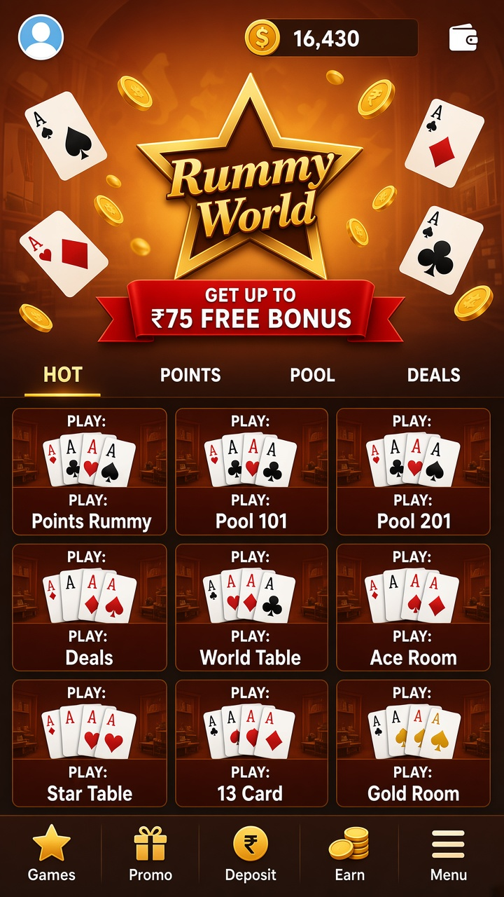 Rummy World app screenshot 2