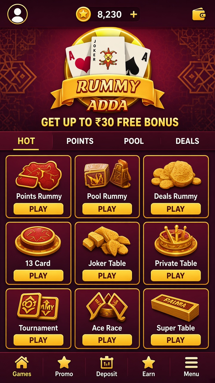 Rummy Adda app screenshot 2