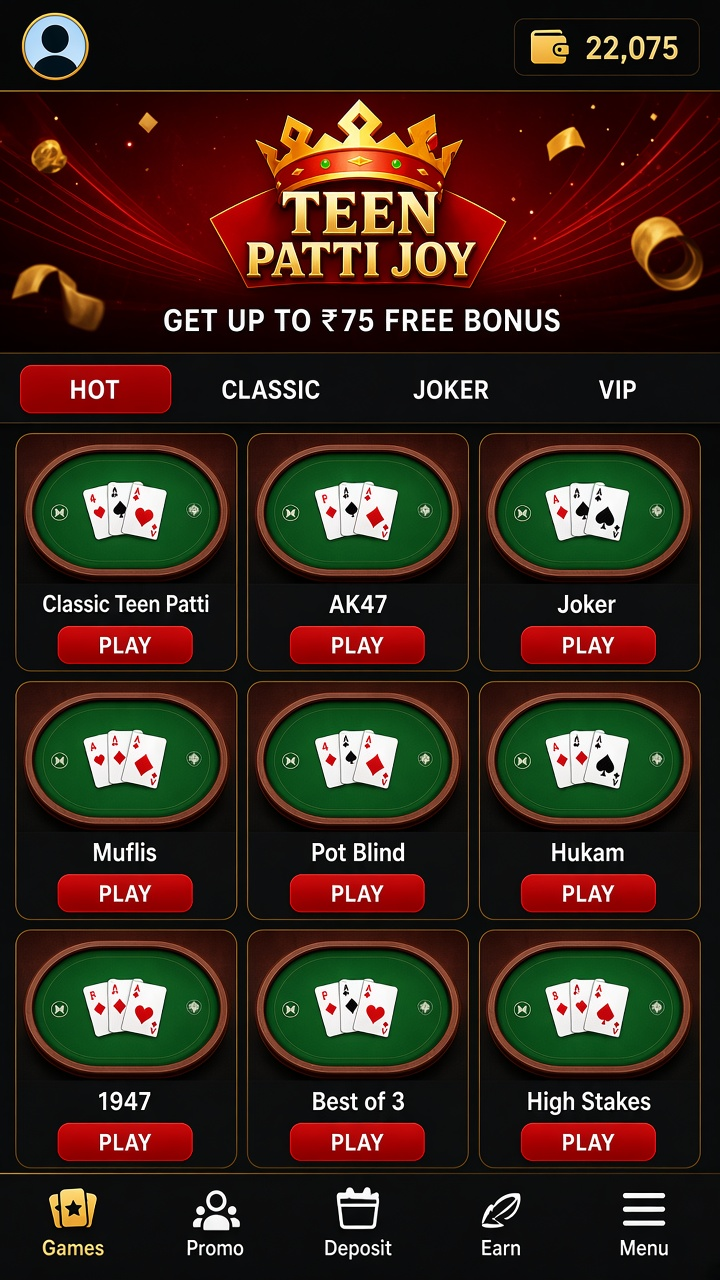 Teen Patti Joy app screenshot 2